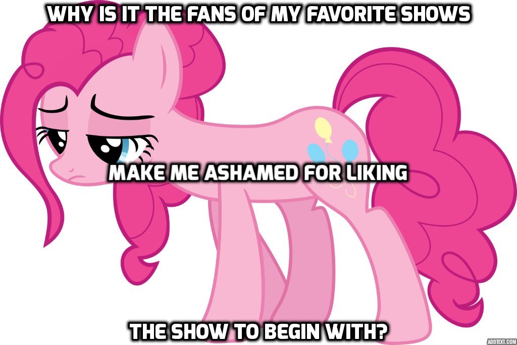 Bronies Are Creeps, Whovians Are Douchebags, And Weeaboos - Pinkie Pie (1024x683), Png Download