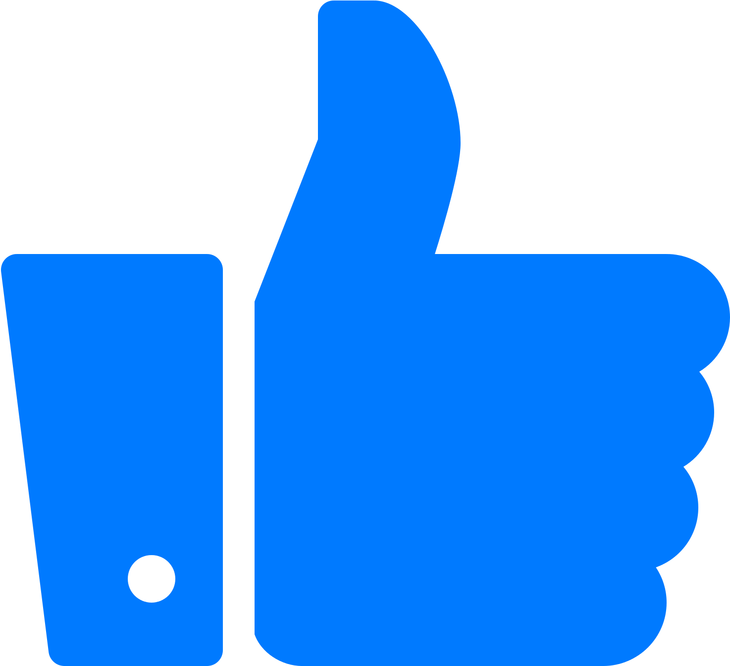 Thumb Tack Clipart Blue - Facebook Like Icon Black (1600x1600), Png Download