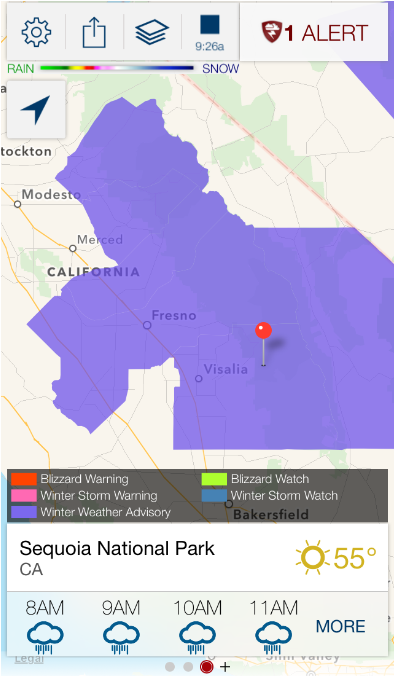 And This Week, The Sierras In Central California Are - Atlas (900x675), Png Download