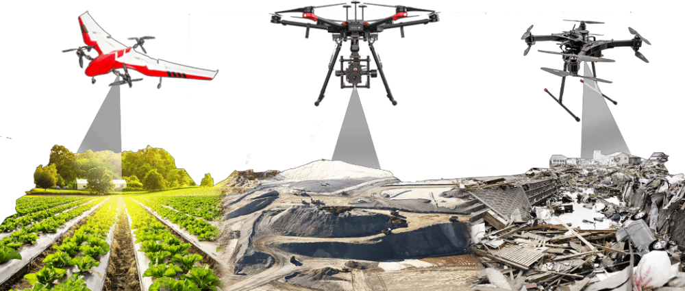 , A Provider Of Drone Technology For The Enterprise, - Precision Hawk Drones (1000x425), Png Download