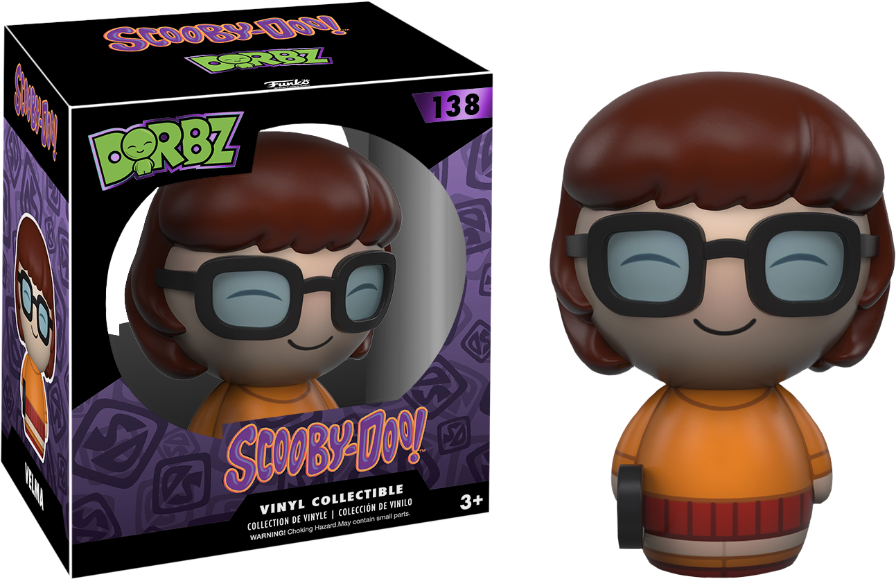 Velma Dorbz Vinyl Figure - Scooby Doo Dorbz (1361x877), Png Download