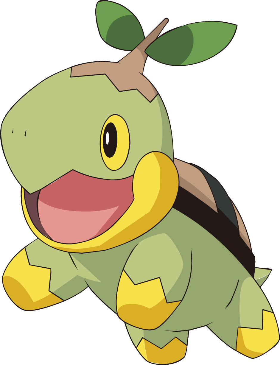 Turtwig - Pokemon Turtwig (940x1226), Png Download