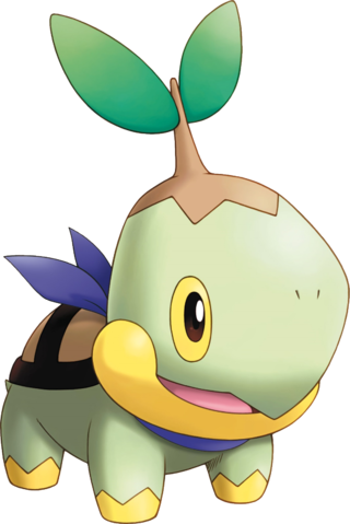Turtwig Eos - Pokémon Turtwig (320x479), Png Download