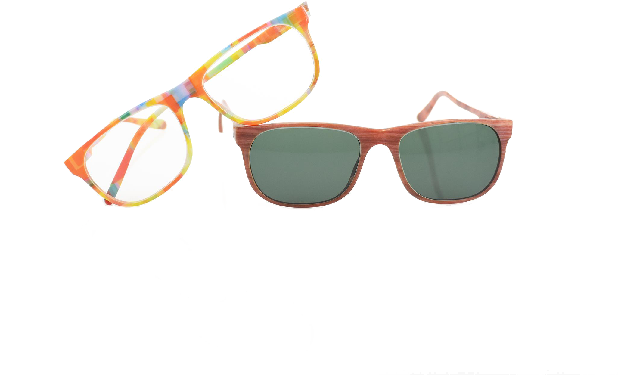 2 Pairs - Veroflex Glasses - 3d Printing (2100x1555), Png Download