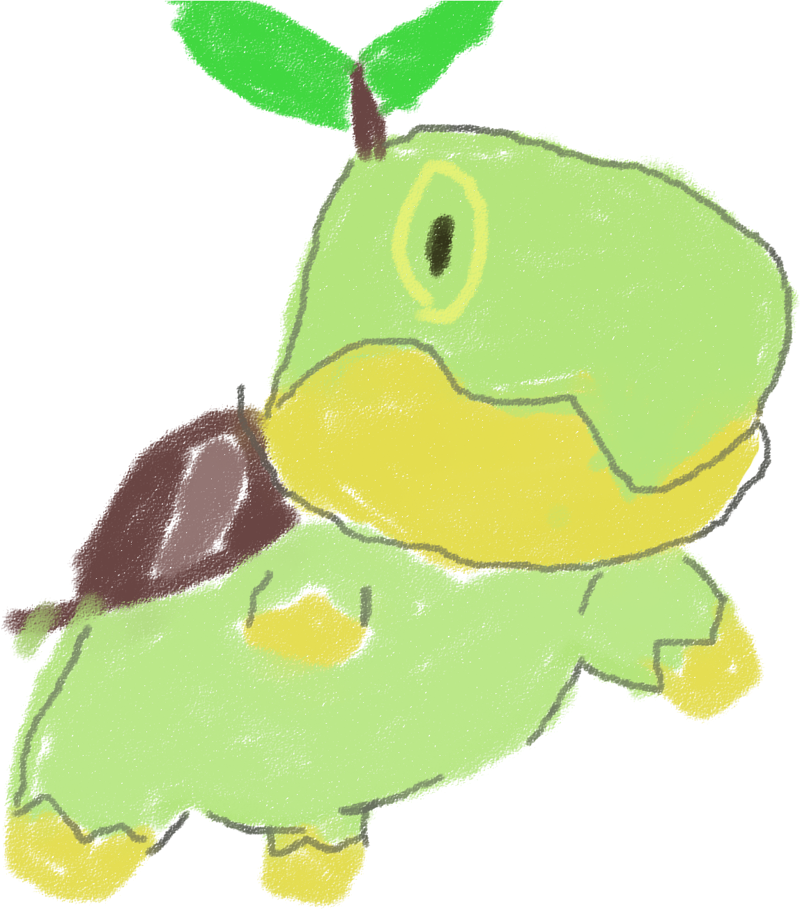 Tahu-turtwig - Turtwig (1920x1920), Png Download