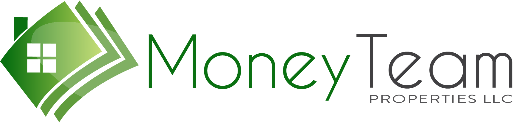 Money Team Properties Logo - Money House Logo (1723x415), Png Download