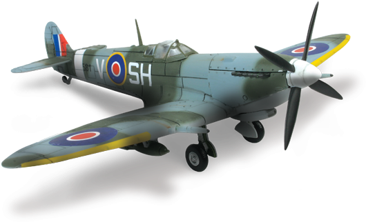 Supermarine Spitfire Marx Ix (554x334), Png Download