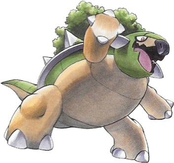 Pokemon Torterra (355x342), Png Download