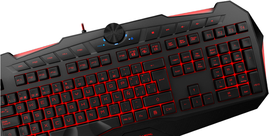 Spectacular Lighting - Teclado Mars Gaming Mk215 (960x480), Png Download