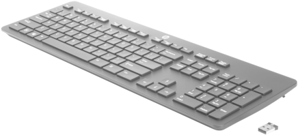 Hp Wireless Keyboard - Hp Link 5 (474x356), Png Download