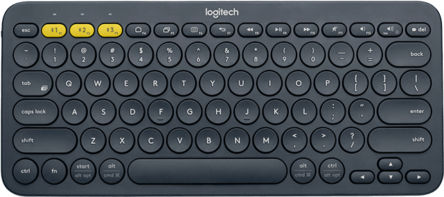 Logitech K380 Png (652x560), Png Download