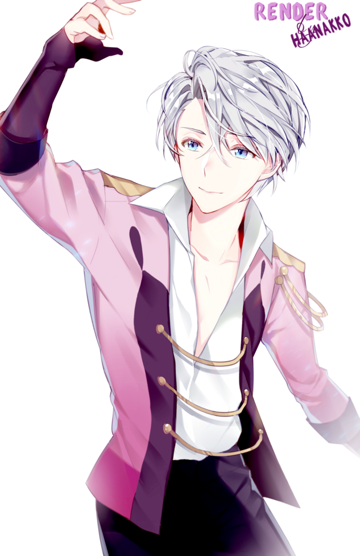 Victor Render [yuri No Ice] By Haanakko - Yuri On Ice Viktor Render (719x1110), Png Download
