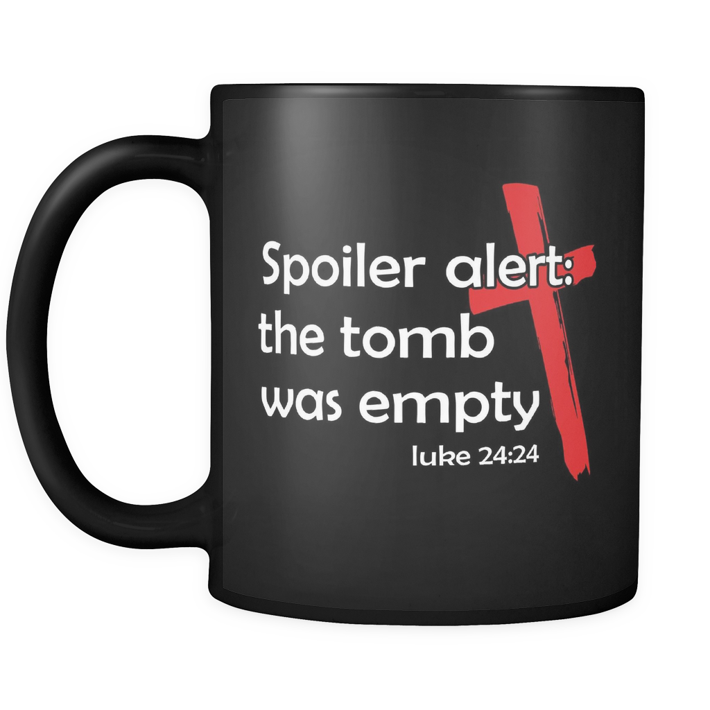 Spoiler Alert Tomb Was Empty Funny Jesus God Mug Love - K9 Police Coffee Mugs (1024x1024), Png Download