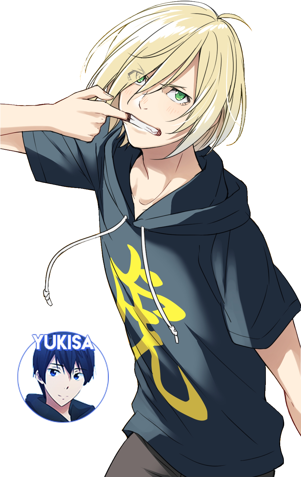 Related Wallpapers - Yuri Plisetsky Official Art Transparet (984x1599), Png Download