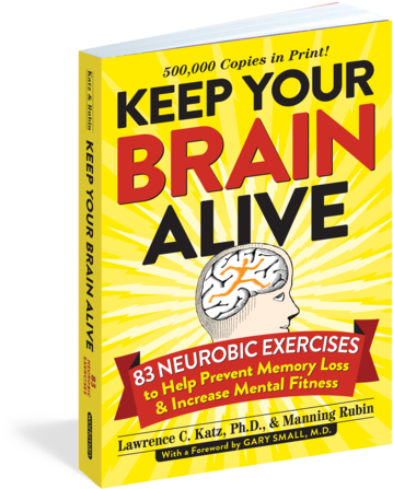Keep Your Brain Alive: 83 Neurobic Exercises Fitness (392x480), Png Download