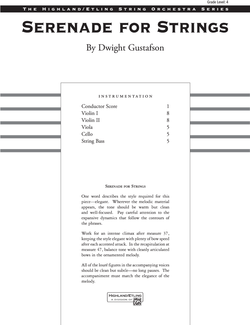 Serenade For Strings Thumbnail - Fantasia On An Original Theme Violin 2 (864x1152), Png Download