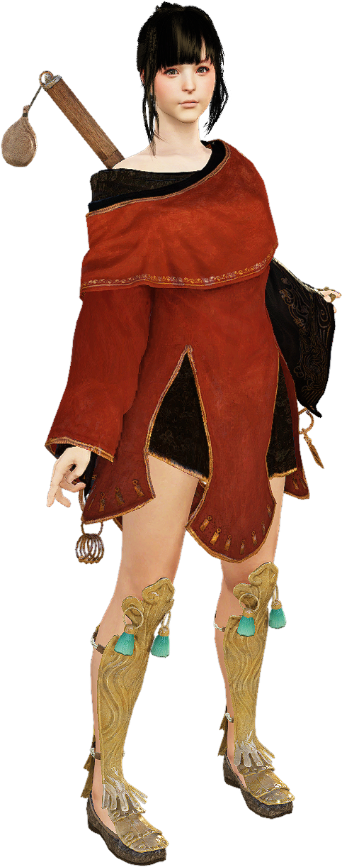 Black Desert Character Render (720x1316), Png Download