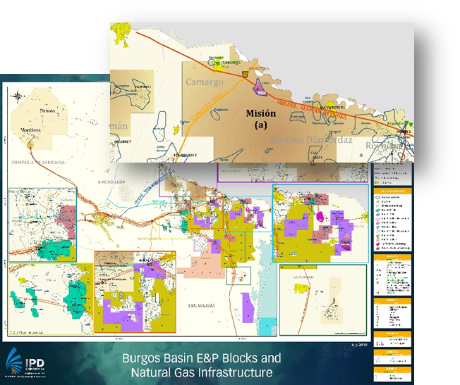 This Maps Focuses On The E&p Activity , Along With - Map (652x547), Png Download