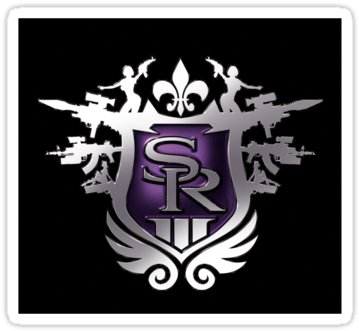 Quotsaints Row The Third Logoquot Stickers By Kyle - Saints Row 3 Logo (375x360), Png Download