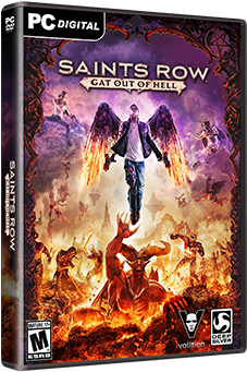 Features - Saints Row Iv - Gat Out Of Hell Xbox 360 (680x506), Png Download