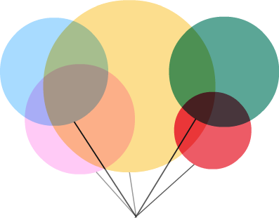 One Of A Kind - Color (397x310), Png Download