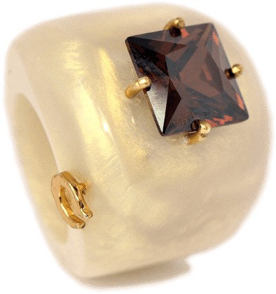 Sophisticated Wall Street, Rings - Caona-designs Sophisticated Wall Street Ring (540x540), Png Download