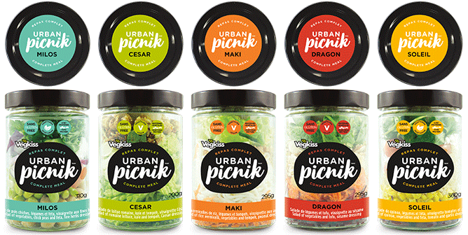 Urban Picnik Salad Meals, Now Available At Retailers - Urban Picnik (673x468), Png Download