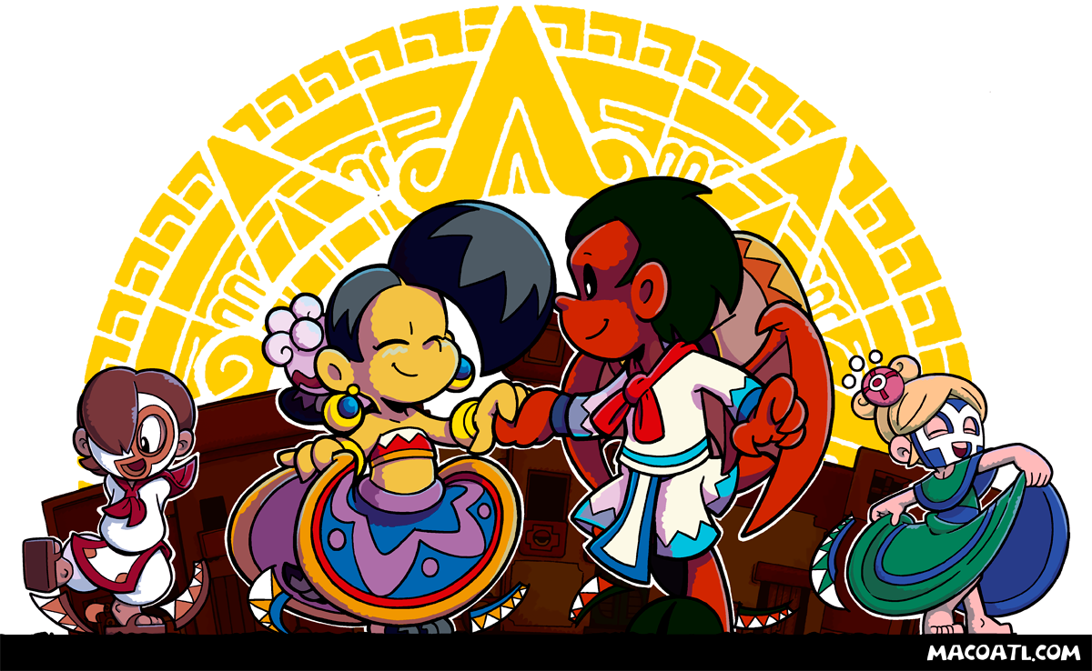 Checomal Coatl On Twitter - Digital Art (1200x738), Png Download