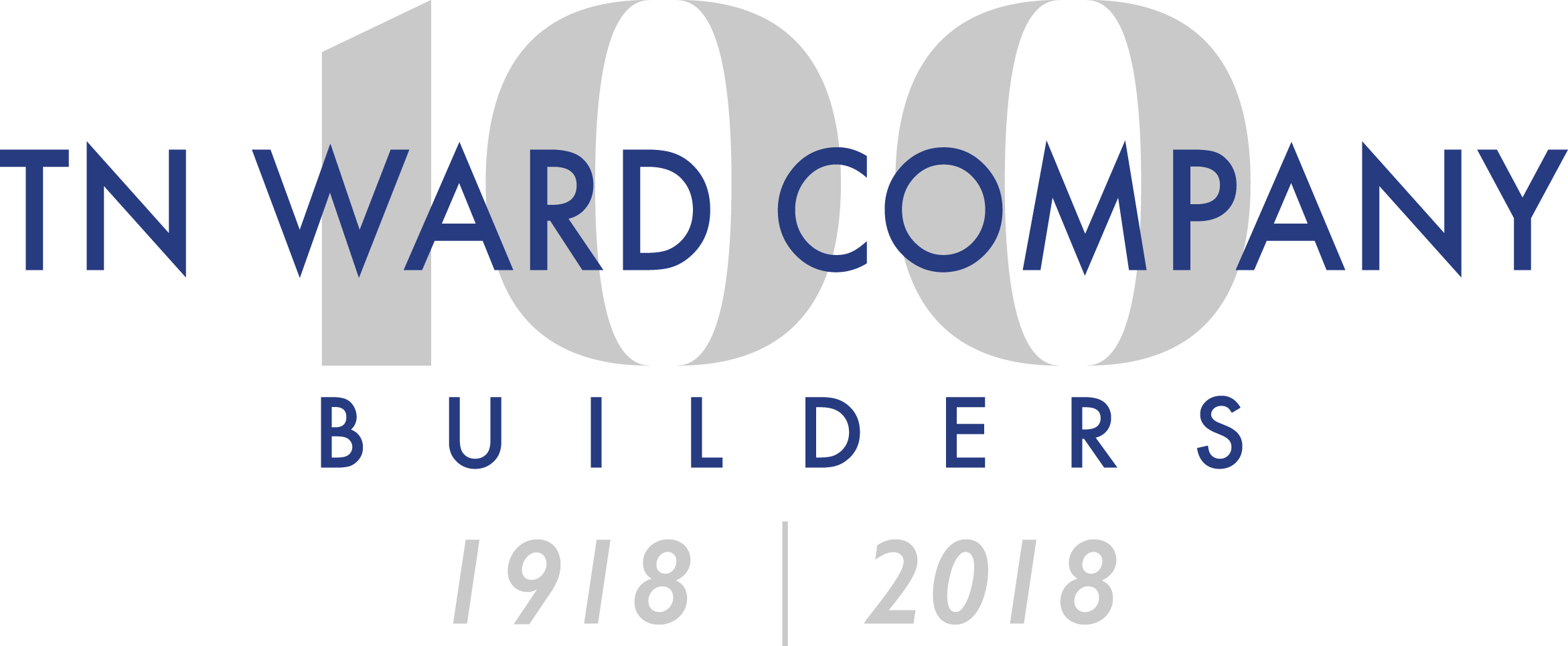 Tn Ward Company, Builders - Tn Ward Logo (2342x965), Png Download