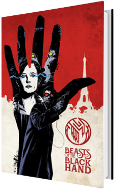 Beasts Of The Black Hand Graphic Novel - Beasts Of The Black Hand (321x402), Png Download