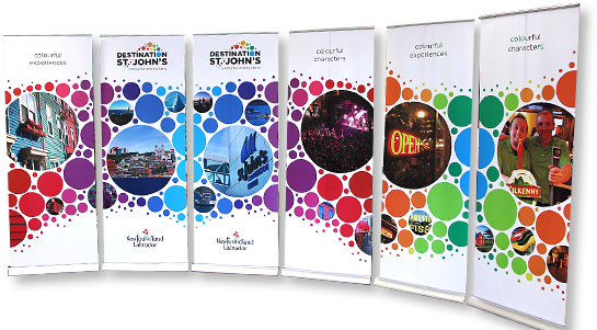 Banners And Banner Stands - Printing Banner (561x314), Png Download