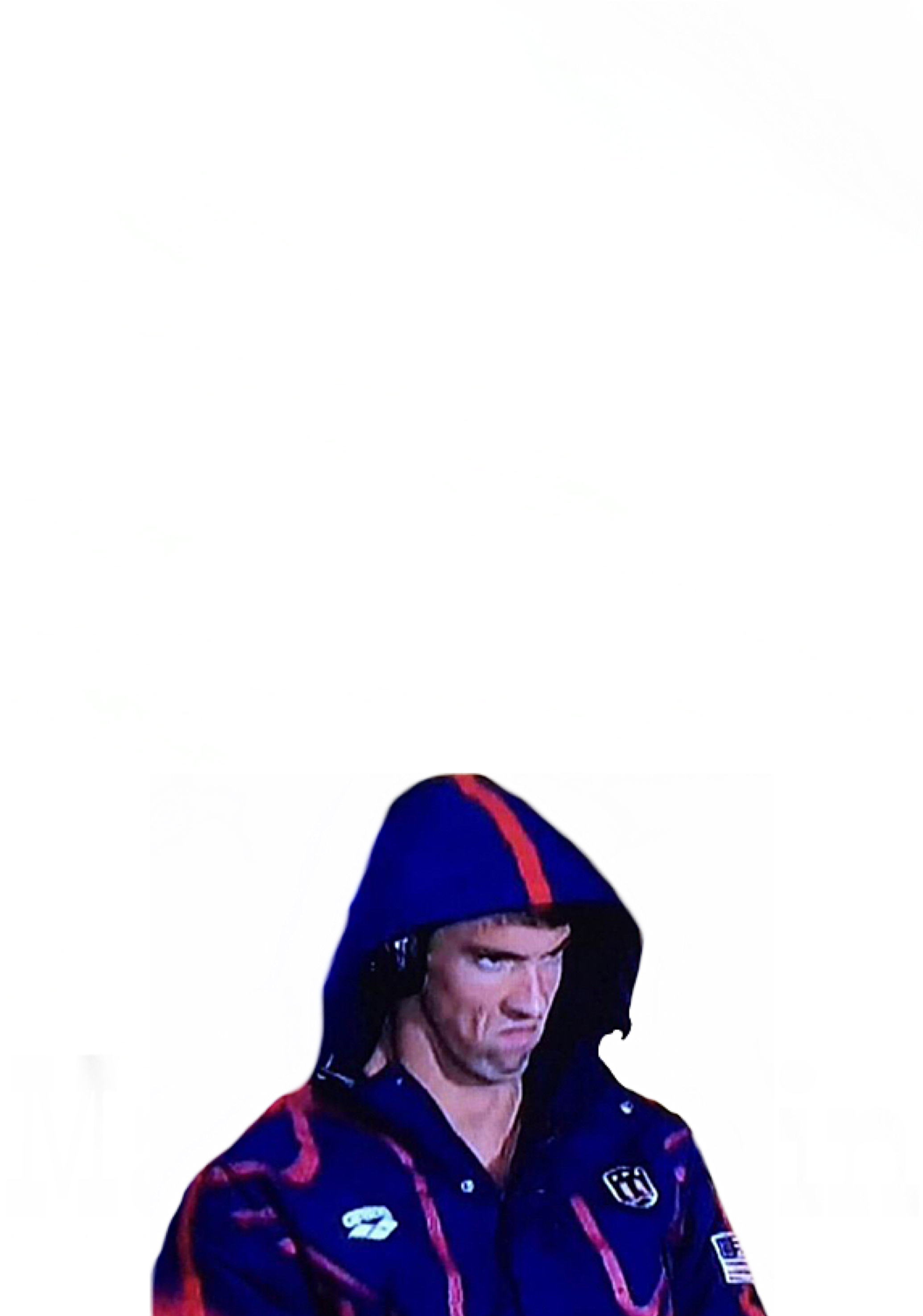 Filtermichael Phelps - Phelps Face Unisex T-shirts (2068x3680), Png Download