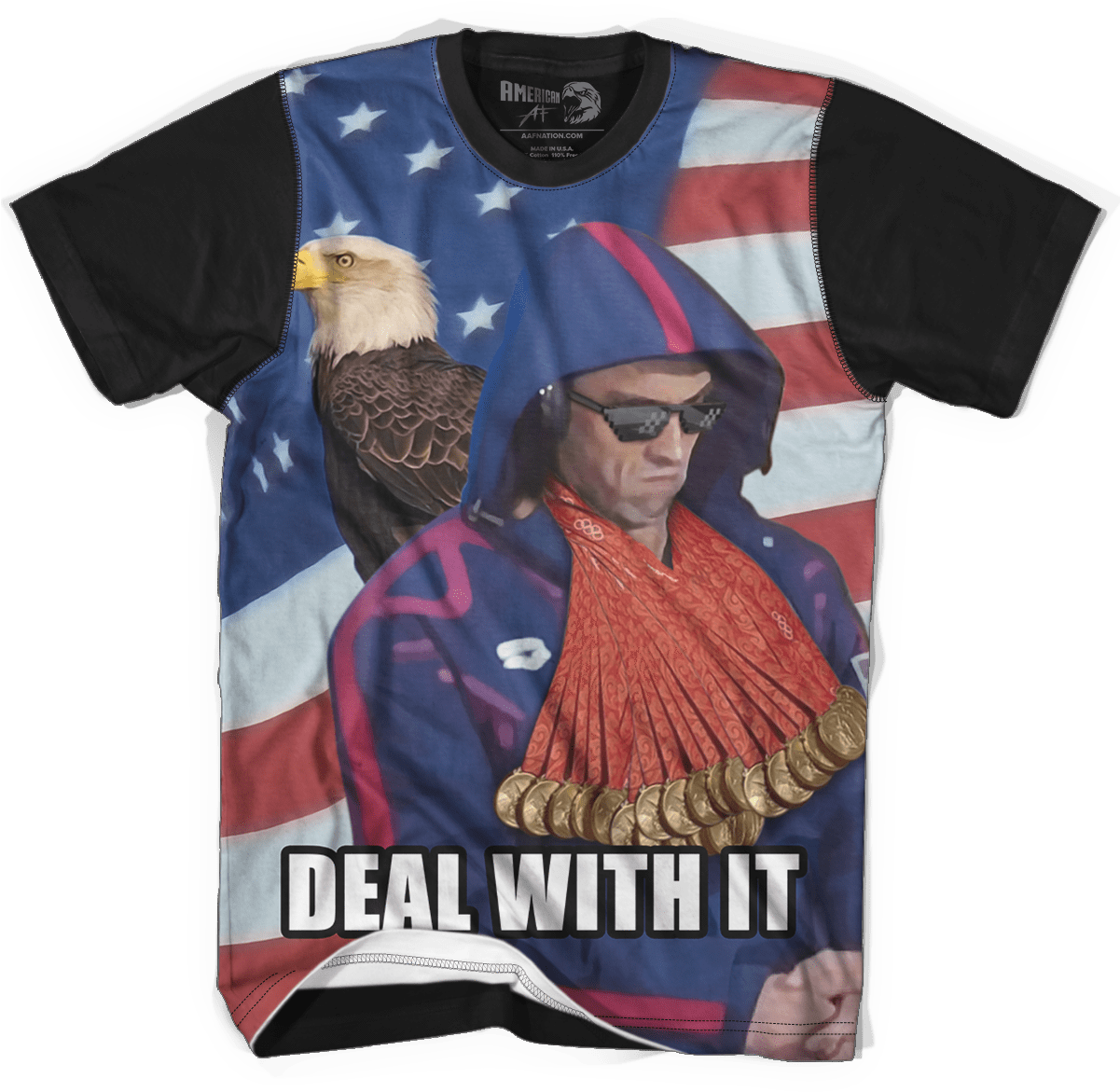 Phelps Deal With It - Teddy Roosevelt On A T Rex (1200x1200), Png Download