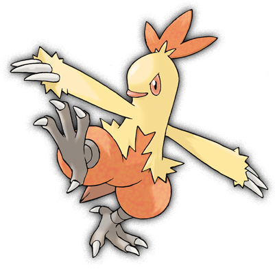 Cuando Torchic Evoluciona A Combusken, Adquiere El - Pokemon Combusken (400x480), Png Download