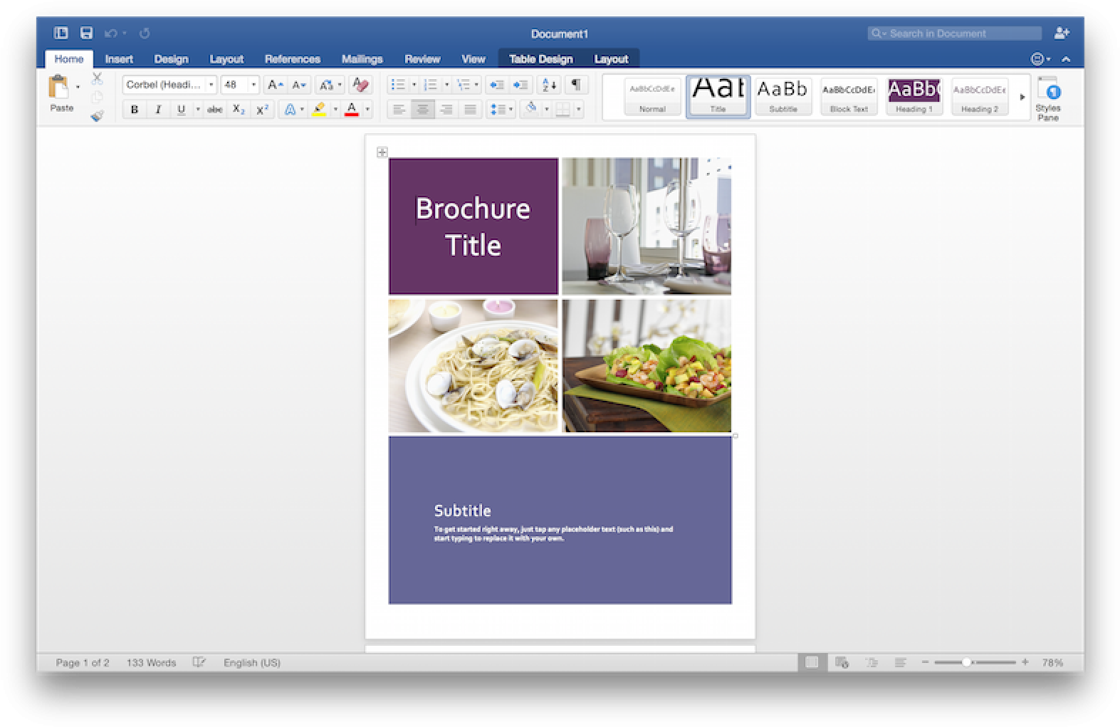 Microsoft Updates Office 2016 For Mac Preview With - New Word On Mac (1600x1048), Png Download