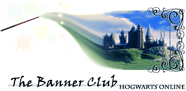 Banner Club - Hogwarts In The Movies (600x300), Png Download