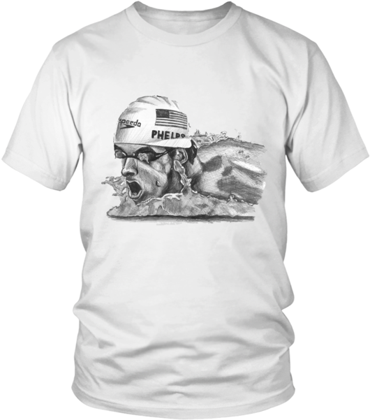 Michael Phelps Unisex Shirt - Ll Be Back Tee Shirt (600x600), Png Download