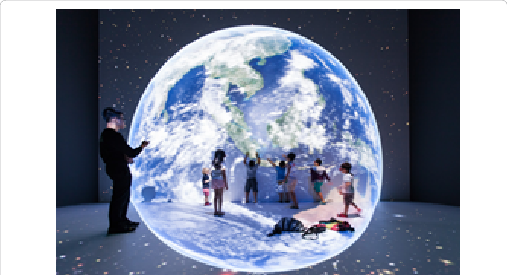 A Typical Deep Space Presentation - Singapore Science Center E3 (507x275), Png Download