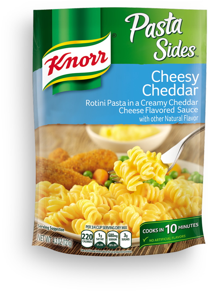 Knorr Broccoli Cheddar Pasta (985x985), Png Download