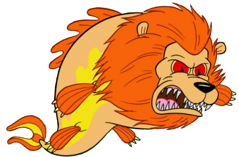 Lion Fish - Spongebob Squarepants (818x541), Png Download
