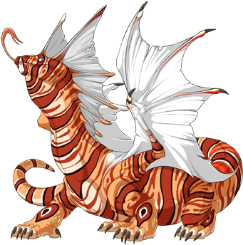 Peach Lionfish On A Male Bogsneak - Bengal Tiger (350x350), Png Download