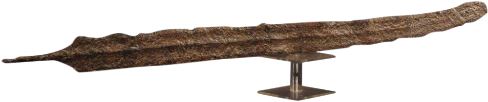 Ex Rare Large Roman Iron Sword -spatha 1th - Two-man Saw (998x998), Png Download