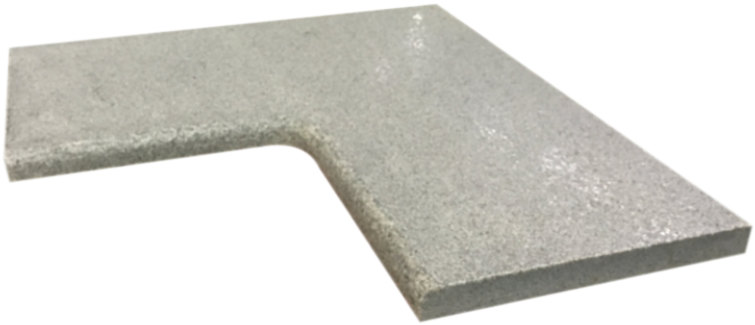 Adelaide Grey Granite Pavers - Granite (798x396), Png Download