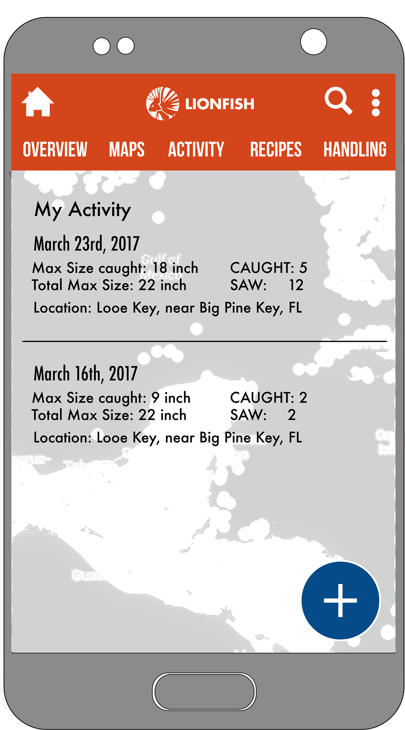 Lionfish App Screens - Lionfish (1920x2485), Png Download