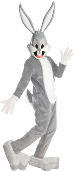 Bugs Bunny Costume - Looney Tunes Bugs Bunny Costume (366x580), Png Download