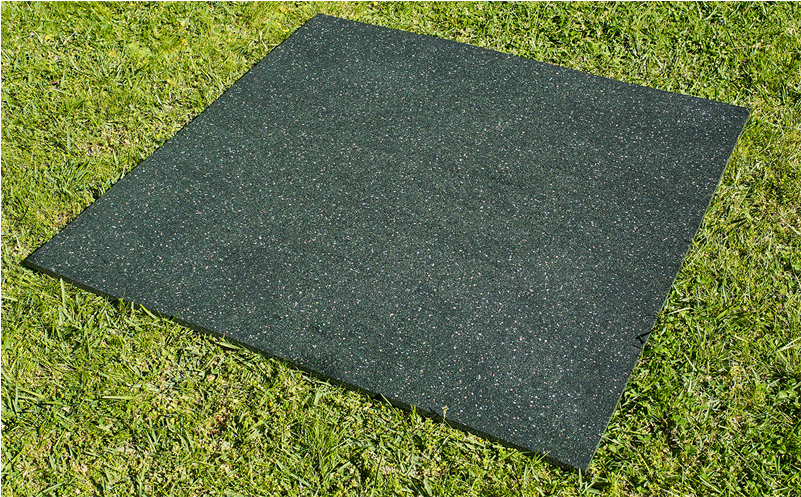 Swing Slide Climb 1000 X 1000 X 13mm Green Rubber Paver - Bunnings Rubber Paver (800x800), Png Download