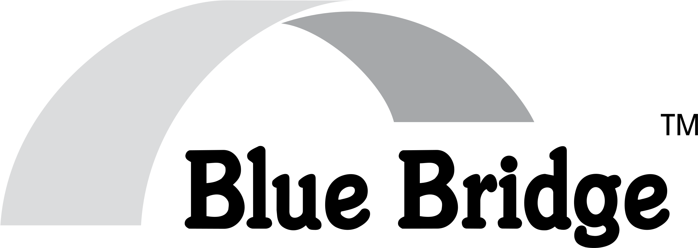 Blue Bridge Logo Png Transparent - Bridge Vector Logo Icon (2400x2400), Png Download