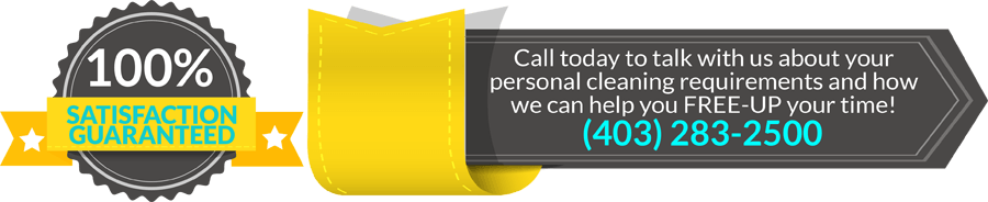 Call For A Free Calgary House Cleaning Cost Estimate - A Maid For A Day (900x184), Png Download