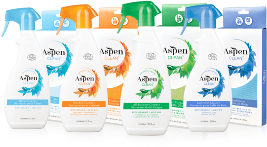 Natural Whole House Cleaning Kit With Microfiber Cloths - Carton (580x580), Png Download