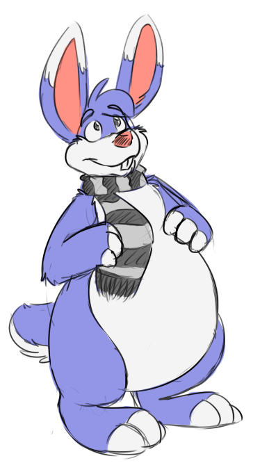 Tubby Bunny - Chubby Bunny (364x666), Png Download